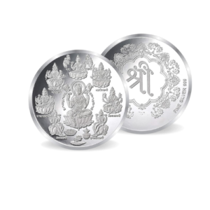 Ashta Laxmi 999 Silver Coin by SilberOly